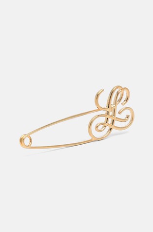 Monogram brooch