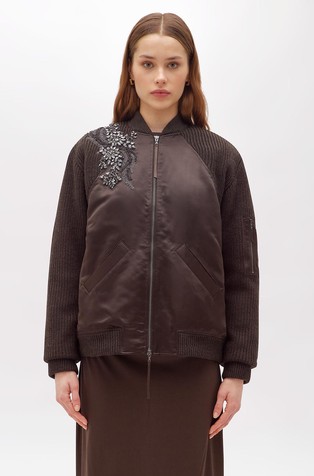 Knit And Duchess Bomber