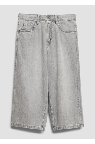 Skater 3/4 jeans with wide legs