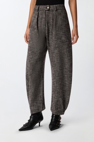 Balon hlače od flanelske tkanine