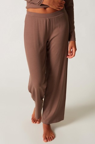 Night In Skiny 02 Ribbed pants long