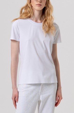 Regular fit majica od mješavine viskoze