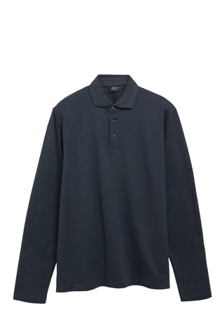 Žakard polo majica od merceriziranog pamuka