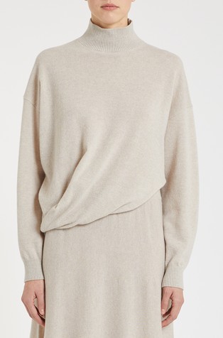 Asymmetric sweater