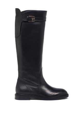 Calfskin boots