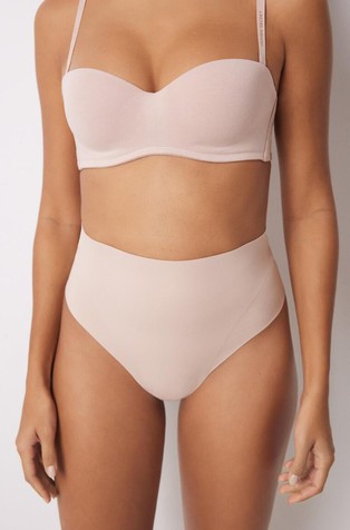 High waisted push up thong