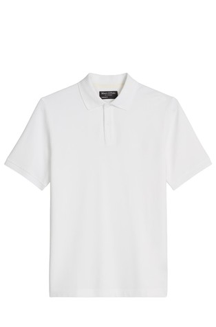 Slim fit polo majica kratkih rukava od mješavine pamuka