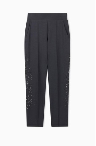 Precious slim fit donji dio trenirke s ukrasnim kamenčićima