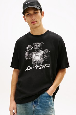 Relaxed fit Cotton T-shirt with Print