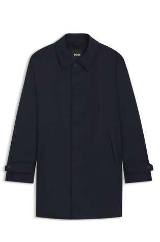 Vodoodbojan kaput sa skrivenim kopčanjem