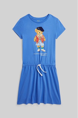 Polo Bear haljina od pamučnog jerseya