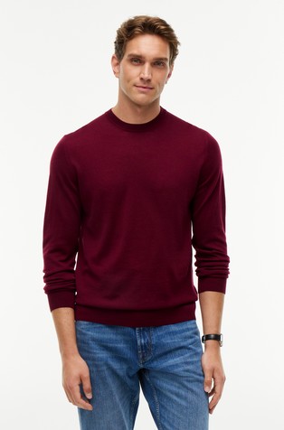 New York Label pleten vuneni pulover