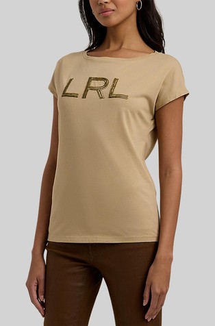 Logo majica kratkih rukava od pamučne jersey tkanine