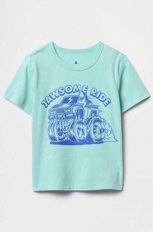 Majica kratkih rukava s printom za djecu dječake