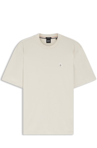 Majica od merceriziranog pamuka s dvostrukim monogramom B