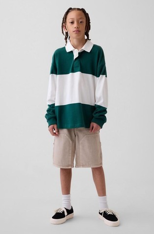 90s loose fit denim kratke hlače za dječake