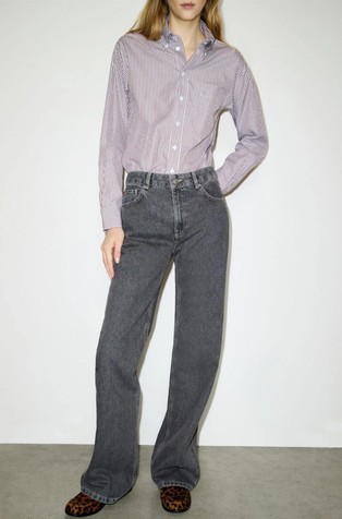 Re-Edit loose fit jeans hlače i odgovarajuća shopper torba