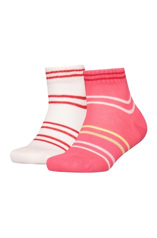 Paket 2 para niskih čarapa s prugastim uzorkom