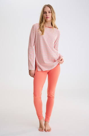 Infinity long pyjamas in stretch cotton