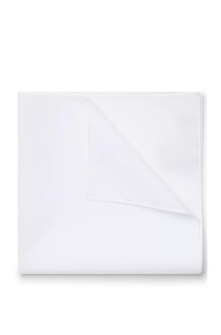 Pocket square in cotton poplin