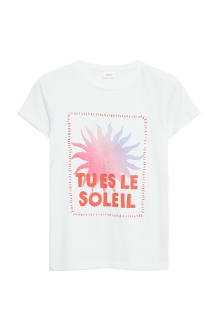 Loose fit t-shirt with print