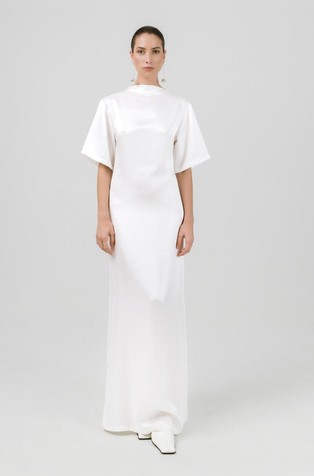 Izakova x lunilou Gabrijela long dress in satin