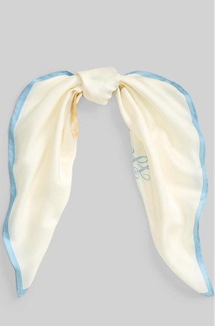 Svilena marama s motivom zlatnog retrivera