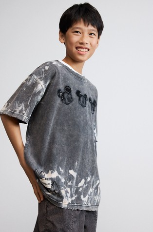 Mickey Mouse majica s tie-dye uzorkom