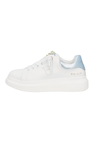 Astrid leather sneakers with pearls