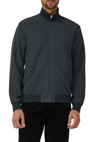 Strukturiran pulover s visokim ovratnikom