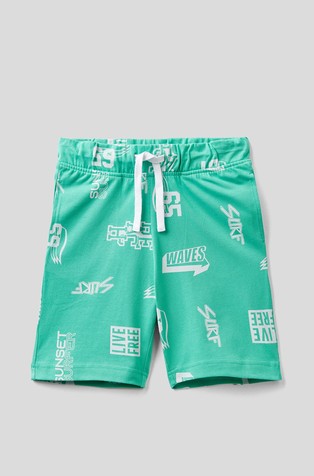 Pamučne kratke hlače s podesivom vezicom