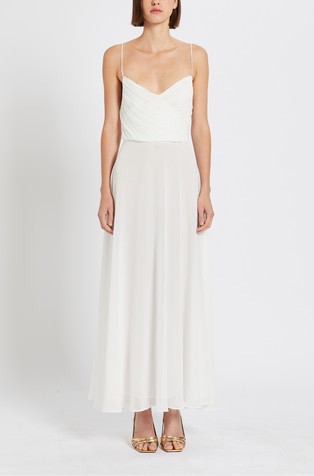 Duga haljina s naramenicama