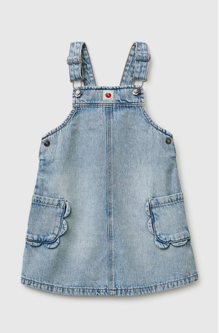 Denim haljina s naramenicama