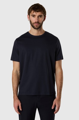 Majica kratkih rukava od mješavine sa svilom