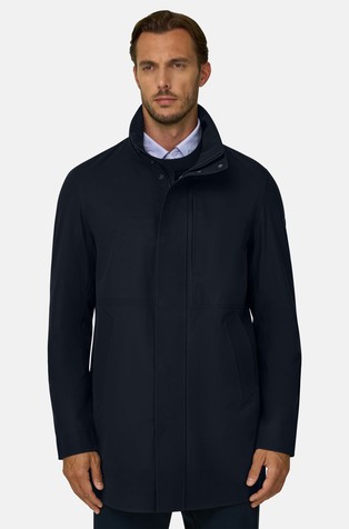 B Tech Technical Fabric Car Coat