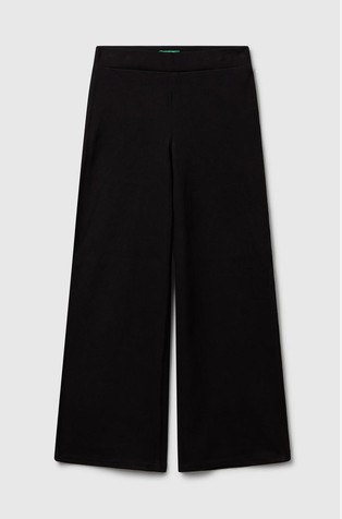 Wide trousers in stretch cotton