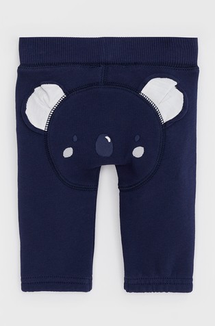 Donji dio trenirke s izvezenim licem životinjice straga