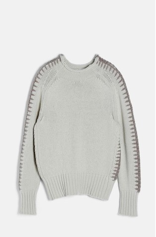Wool and cashmere sweater