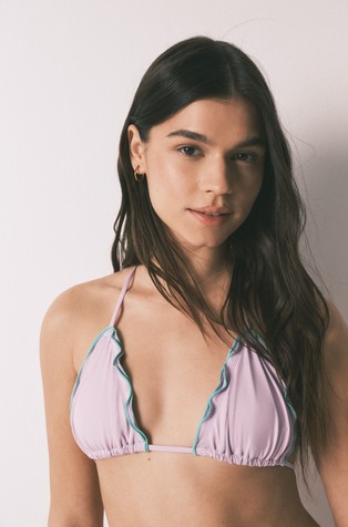 HI&BYE triangle bikini top