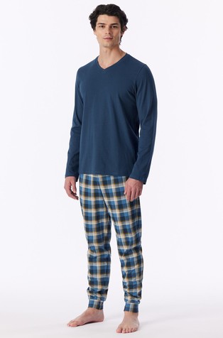 Casual Essentials - long pajamas in cotton