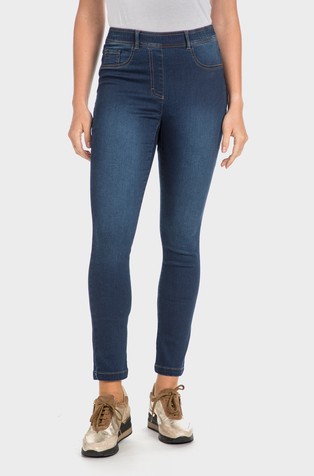 Slim fit denim hlače