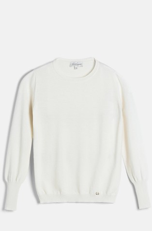 Virgin wool pullover