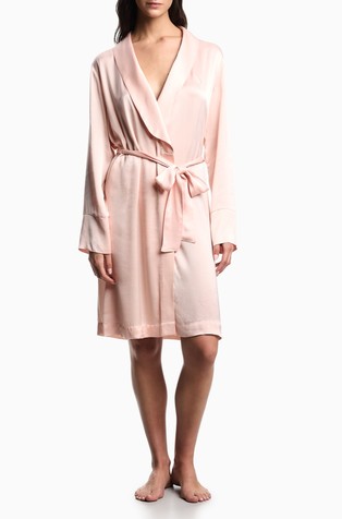 Satenski kućni ogrtač