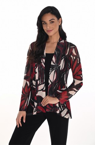 Kardigan s cvjetnim uzorkom