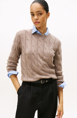 Strukturirano pleten vuneni pulover