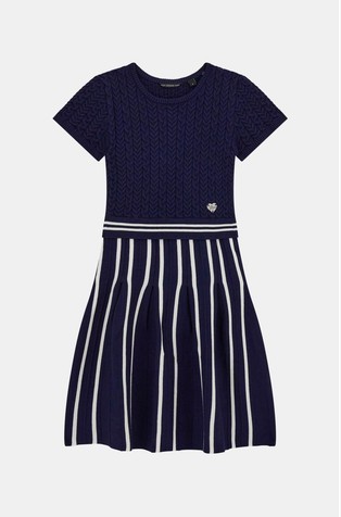 Fit and flare pletena haljina