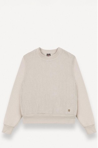 Pulover s pletenim srednjim dijelom