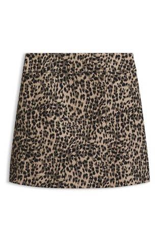 Mini suknja s leopard uzorkom