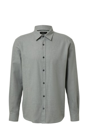 Regular fit flanelska pamučna košulja