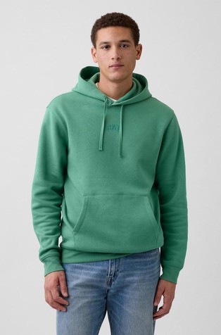 Relaxed Gap Mini-Logo Hoodie